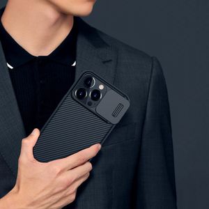 Nillkin Nillkin Camshield Pro Case Pancerne Etui Pokrowiec Osłona Na Aparat Kamerę Iphone 13 Pro Czarny 9