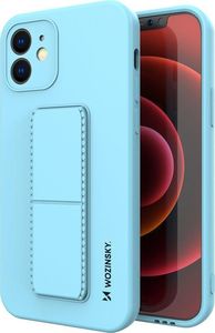 Wozinsky Wozinsky Kickstand Case Elastyczne Silikonowe Etui Z Podstawką Iphone Xs Max Jasnoniebieski 1