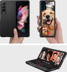 Spigen Etui Spigen Airskin Samsung Galaxy Z Fold 3 Black 16