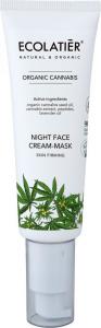 GreenCo ECL ORGANIC CANNABIS Krem maska do twarzy na noc, 50ml 1