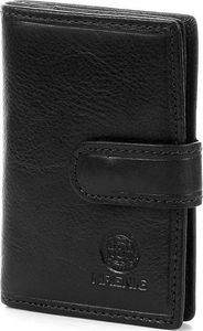 Krenig KRENIG Classic 12081 czarne skórzane etui na wizytówki 2