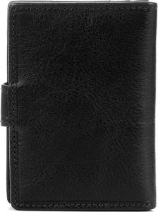 Krenig KRENIG Classic 12081 czarne skórzane etui na wizytówki 3