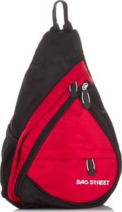 Bag Street Plecak sportowy na jedno ramię czerwony Bag Street 4388 1