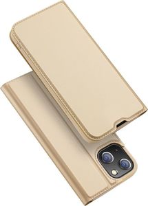 Dux Ducis Dux Ducis Skin Pro kabura etui pokrowiec z klapką iPhone 13 złoty 1