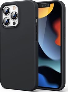 Ugreen Ugreen Protective Silicone Case gumowe elastyczne silikonowe etui pokrowiec iPhone 13 Pro Max czarny 1