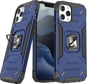 Wozinsky Wozinsky Ring Armor pancerne hybrydowe etui pokrowiec + magnetyczny uchwyt iPhone 13 Pro Max niebieski 1
