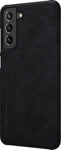 Nillkin Nillkin Qin skórzana kabura etui Samsung Galaxy S21 FE czarny 5