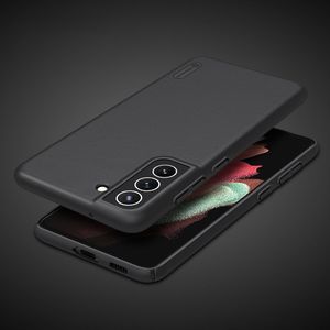 Nillkin Nillkin Super Frosted Shield wzmocnione etui pokrowiec + podstawka Samsung Galaxy S21 FE czarny 13