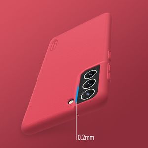 Nillkin Nillkin Super Frosted Shield wzmocnione etui pokrowiec + podstawka Samsung Galaxy S21 FE czarny 14