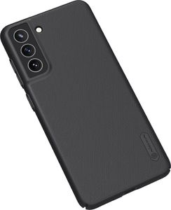 Nillkin Nillkin Super Frosted Shield wzmocnione etui pokrowiec + podstawka Samsung Galaxy S21 FE czarny 5