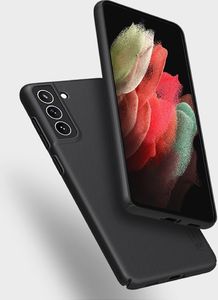 Nillkin Nillkin Super Frosted Shield wzmocnione etui pokrowiec + podstawka Samsung Galaxy S21 FE czarny 6