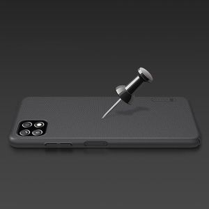 Nillkin Nillkin Super Frosted Shield wzmocnione etui pokrowiec + podstawka Samsung Galaxy A22 5G czarny 11