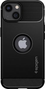 Spigen Spigen Rugged Armor etui pokrowiec do iPhone 13 pancerna obudowa czarny matowy 2