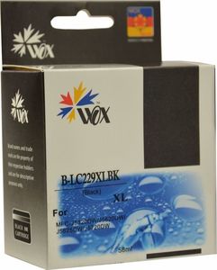 Tusz Wox Tusz Wox Black Brother Lc 229Bk Zamiennik Lc229Xlbk (4300 Stron A4 Zgodnie Z Normą Iso/Iec 24711) 1