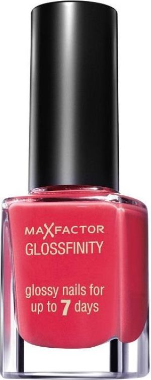 MAX FACTOR Glossfinity Nail Polish 11ml 75 Flushed Rose 1