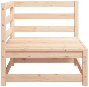 vidaXL Ogrodowe siedzisko narożne z antracytowymi poduszkami, sosnowe 6