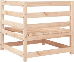 vidaXL Ogrodowe siedzisko narożne z antracytowymi poduszkami, sosnowe 7