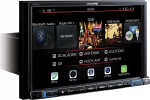 Radio samochodowe Alpine STACJA MULTIMEDIALNA 2 DIN Z ODTWARZACZEM DVD I NAWIGACJĄ ONE LOOK NAVI 6