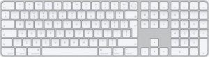 Klawiatura Apple Apple Magic Keyboard with Touch ID and Numeric Keypad Wireless, for Mac models with Apple silicon, Bluetooth, Swedish 1