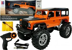 Lean Sport Auto Zdalnie Sterowane Land Rover Defender R/C Pomarańczowe 1:14 1