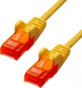 ProXtend ProXtend U/UTP CAT6 PVC AWG 26 CCA Yellow 20CM 1