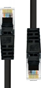 ProXtend ProXtend U/UTP CAT5e PVC AWG 26 CCA Black 25CM 2