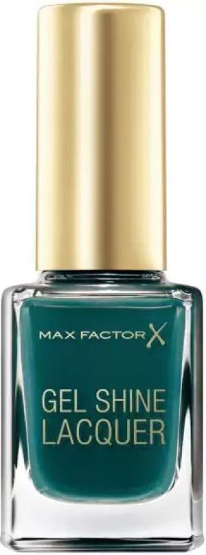 MAX FACTOR Gel Shine Lacquer Lakier do paznokci 45 Gleaming Teal 11ml 1