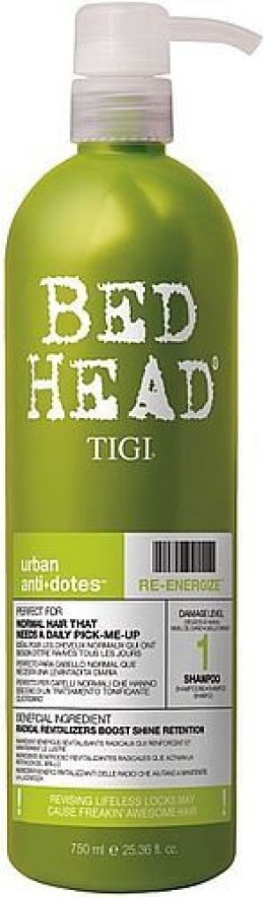 Tigi Bed Head Re-Energize Shampoo Szampon do włosów 750ml 1