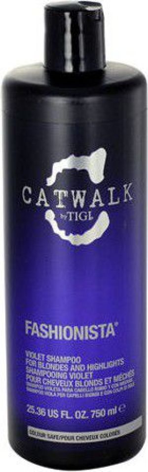 Tigi Catwalk Fashionista Violet Shampoo Szampon do włosów blond 750ml 2