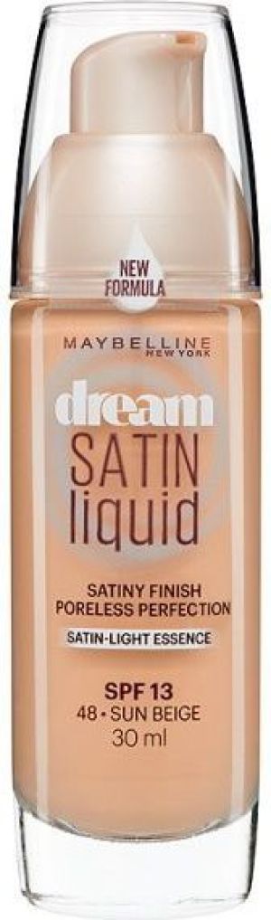 Maybelline  Dream Satin Liquid Foundation SPF13 Podkład 48 Sun Beige 30ml 1