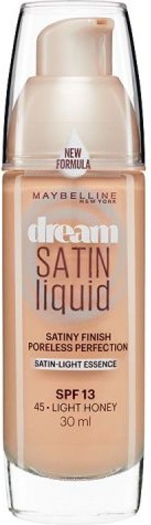 Maybelline  Dream Satin Liquid Foundation SPF13 Podkład 45 Light Honey 30ml 1