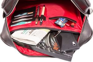 Torba Brdrene CASUAL TORBA MĘSKA NA RAMIĘ NA LAPTOP CZEKOLADOWY B01BB Nie dotyczy 15