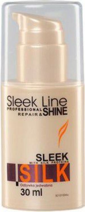 Stapiz Sleek Line Sleek Silk Conditioner Odżywka z jedwabiem do włosów 30ml 1