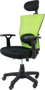 Krzesło biurowe Artnico Mesh B30 Czarno-zielone 1