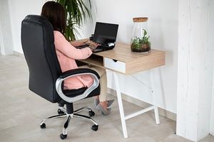 Krzesło biurowe Artnico Iris Czarne 5