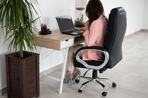 Krzesło biurowe Artnico Iris Czarne 7