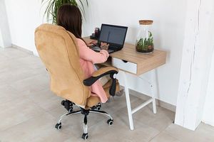 Krzesło biurowe Artnico  Velo 1.0 Jasnobrązowe 7