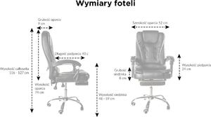 Krzesło biurowe Artnico Velo 3.0 Niebieskie 12