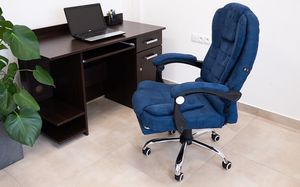 Krzesło biurowe Artnico Velo 3.0 Niebieskie 5