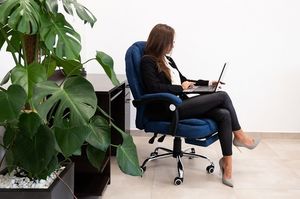 Krzesło biurowe Artnico Velo 3.0 Niebieskie 6