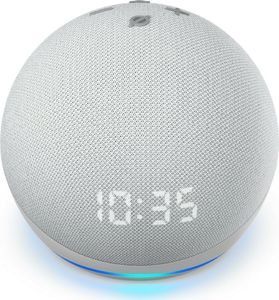 Głośnik Amazon  Echo Dot 4 z zegarem Glacier White (B07XJ8C8F7) 5