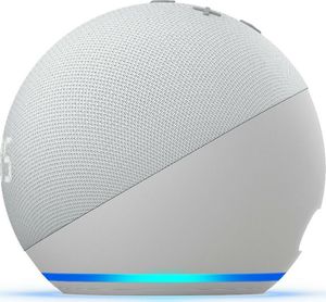 Głośnik Amazon  Echo Dot 4 z zegarem Glacier White (B07XJ8C8F7) 6