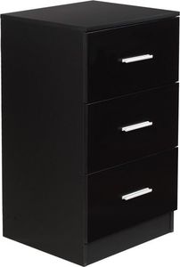 Costway Zestaw 2x szafka biurowa z 3 szufladami 7