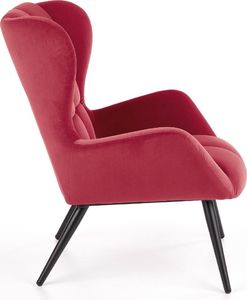 Halmar Fotel uszak TYRION VELVET bordowy 2