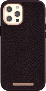 Njord by Elements Njord by Elements Etui z islandzkiej skóry łososia do iPhone 12 Pro Max purpurowe 3