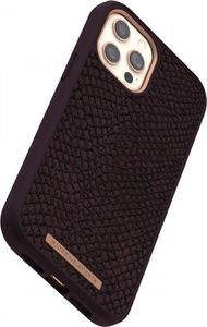 Njord by Elements Njord by Elements Etui z islandzkiej skóry łososia do iPhone 12 Pro Max purpurowe 9