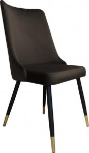 Atos Krzesło Victor noga czarna/złota MG05 1