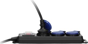 Listwa zasilająca Orno OR-AE-13192 3 gniazda 5 m czarna (OR-AE-13192/5M) 3