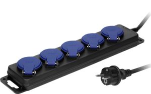 Listwa zasilająca Orno OR-AE-13193 5 gniazd 3 m czarna (OR-AE-13193/3M) 2