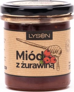 Łysoń Miód z żurawiną pasieka Łysoń (M093) - M093 1